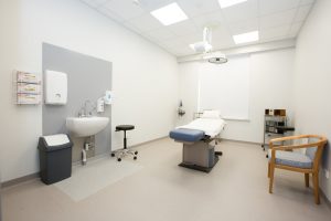 procedure room inside specialist clinics at blackwood hospital
